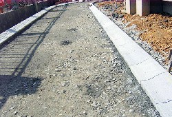 砂基有机透水砖及侧石